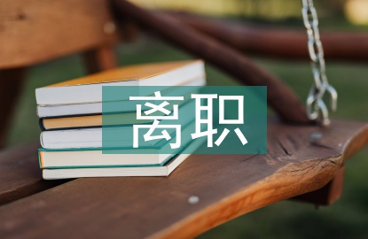編外人員離職報(bào)告